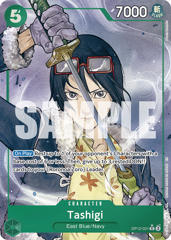 Tashigi (Alternate Art) OP12-031_p1