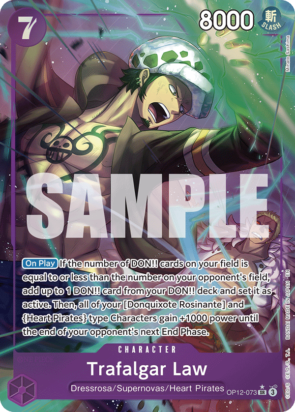 Trafalgar Law (073) (Alternate Art) OP12-073_p1
