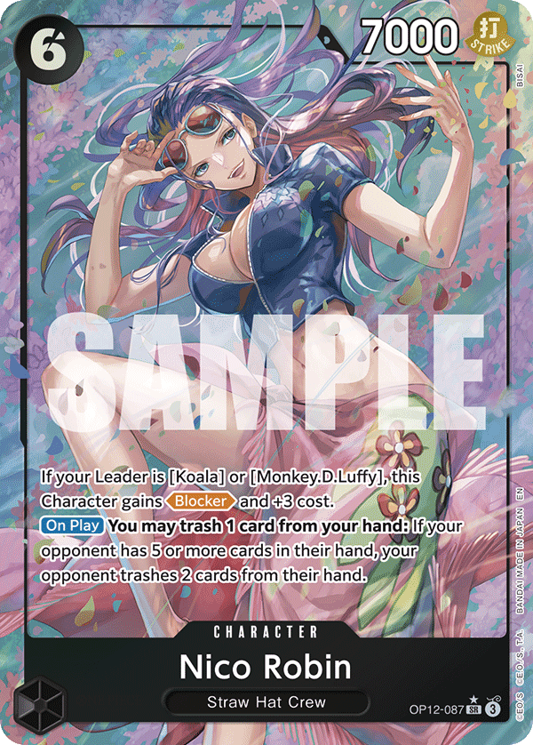 Nico Robin (Alternate Art) OP12-087_p1