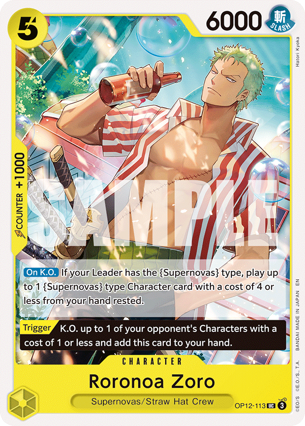 Roronoa Zoro (alternativ bild) OP12-113_r1