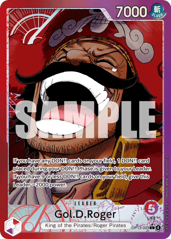 Gol.D.Roger (003) (Alternate Art) OP13-003_p1