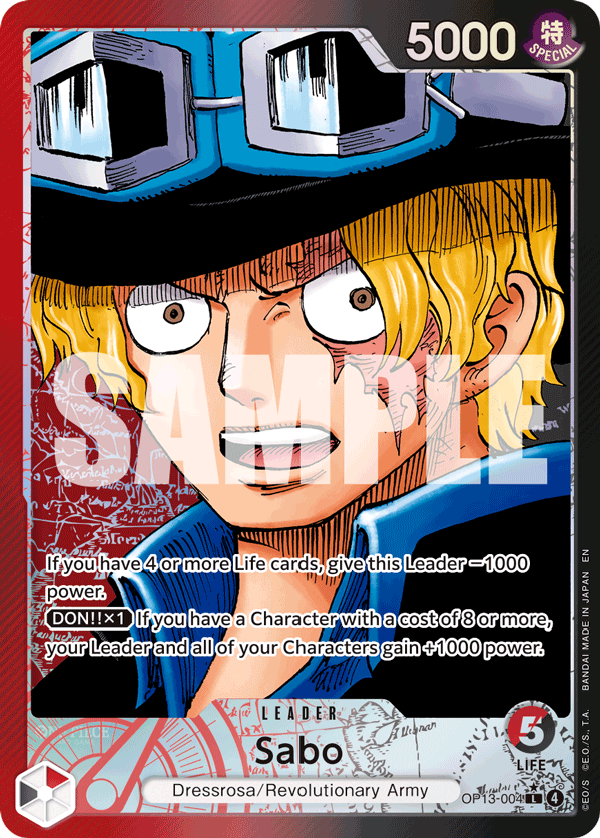 Sabo (004) (Alternate Art) OP13-004_p1