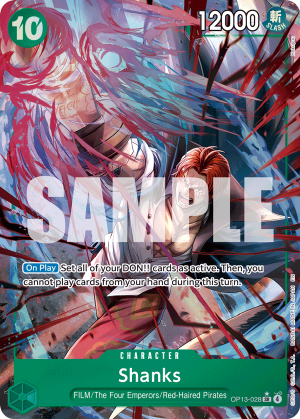 Shanks (028) (Alternate Art) OP13-028_p1