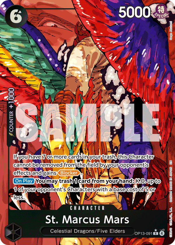 St. Marcus Mars (Alternate Art) OP13-091_p1