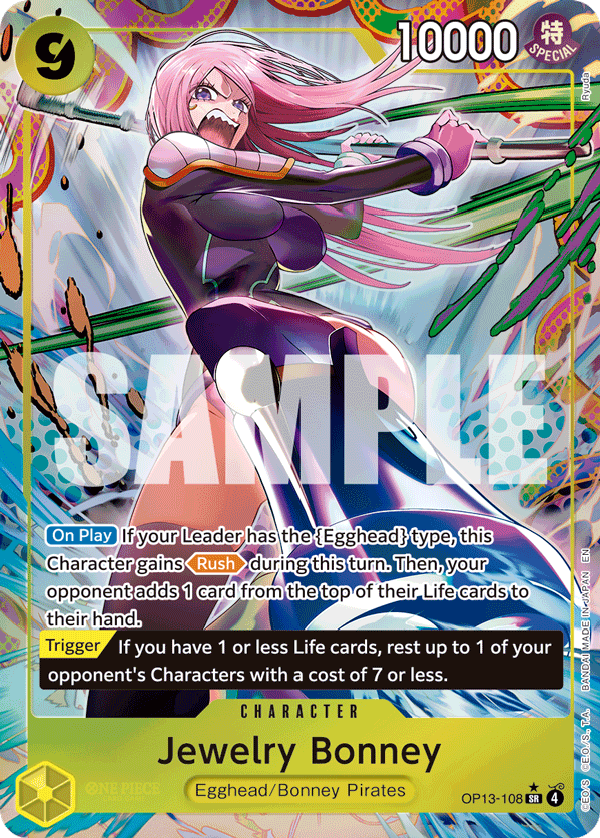 Jewelry Bonney (108) (Alternate Art) OP13-108_p1