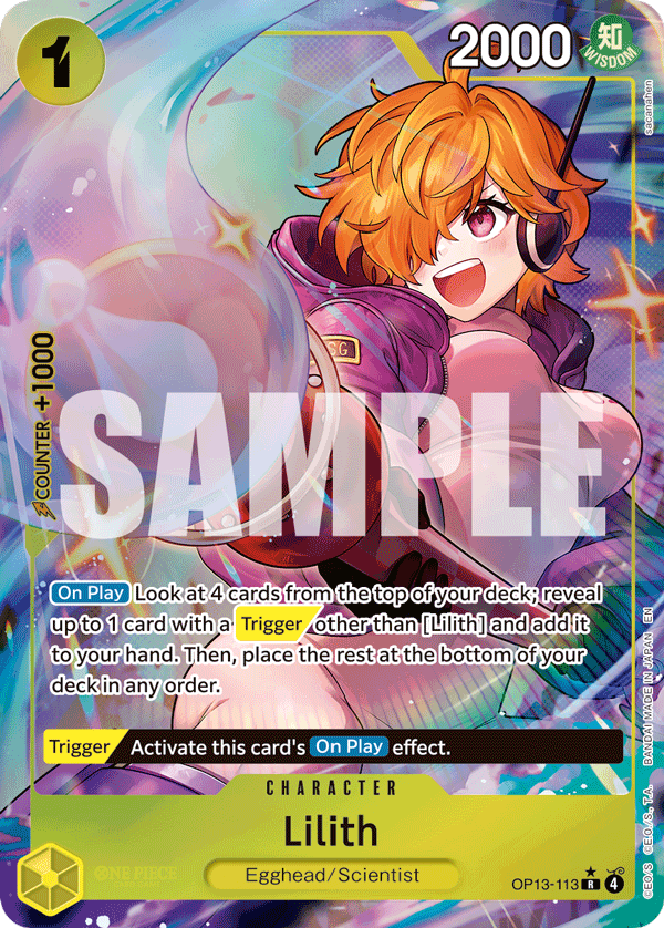 Lilith (Alternate Art) OP13-113_p1