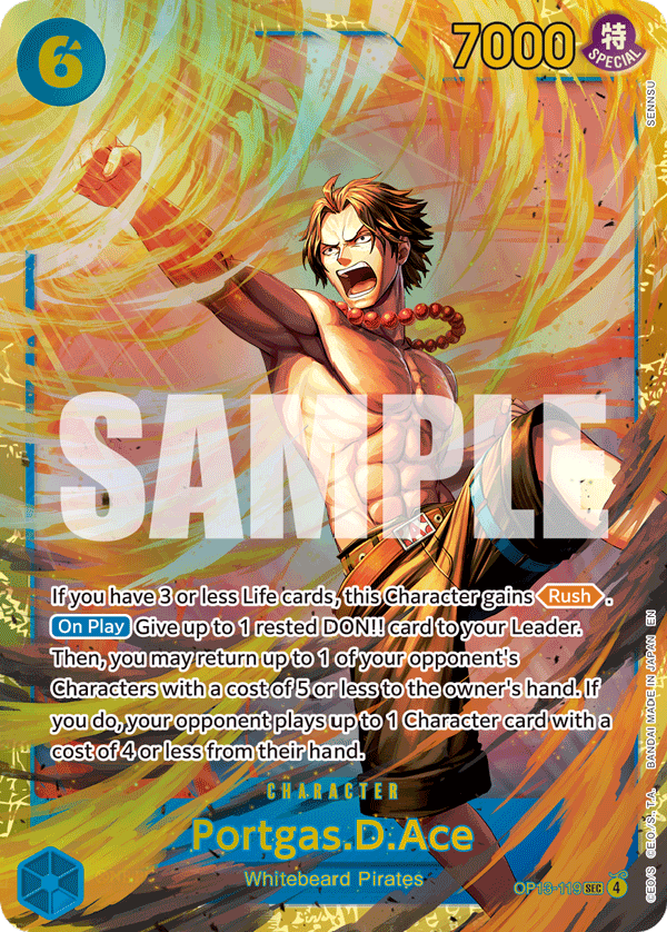 Portgas.D.Ace (119) OP13-119