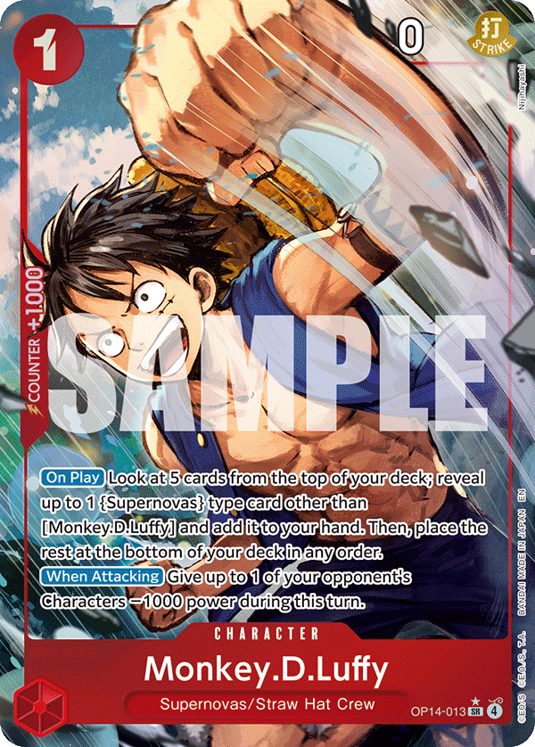 Monkey.D.Luffy - OP14-013 (Alternate Art) OP14-013_p1