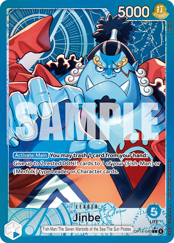 Jinbe - OP14-040 (Alternate Art) OP14-040_p1