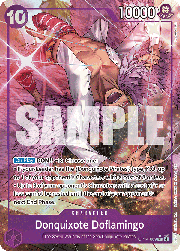 Donquixote Doflamingo - OP14-069 (Alternate Art) OP14-069_p1