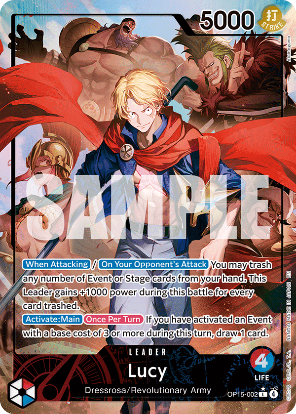 Lucy (Alternate Art) OP15-002_p1