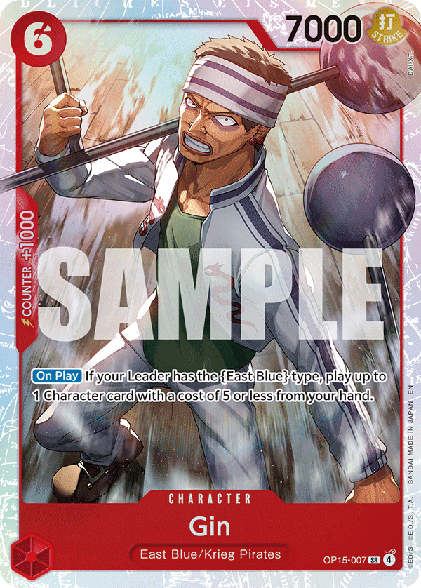 Gin OP15-007 – Adventure on Kami's Island