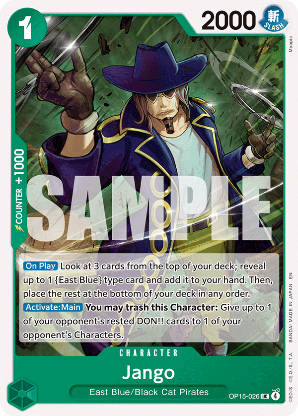Jango OP15-026 – Adventure on Kami's Island