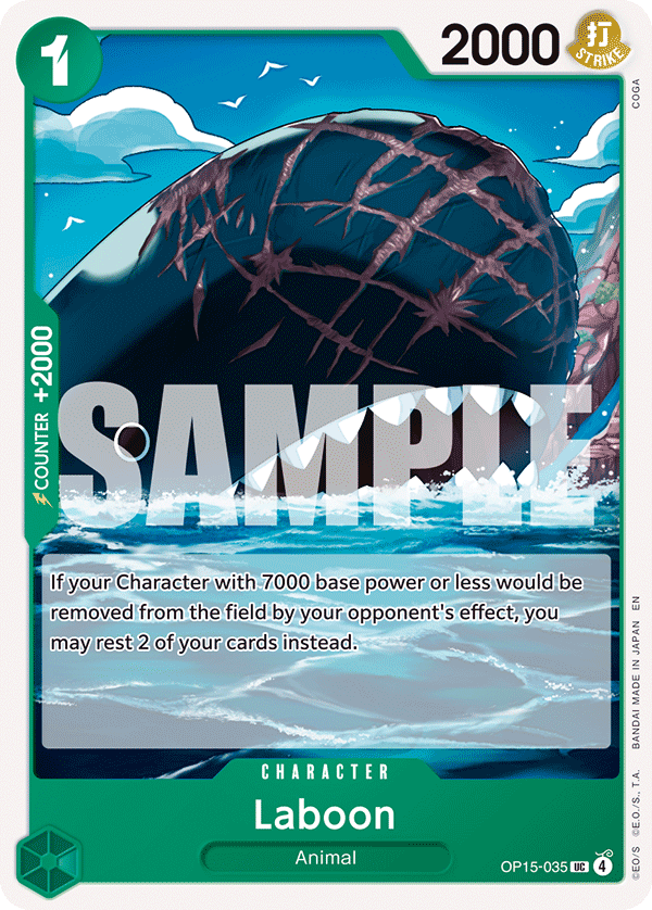 Laboon OP15-035 – Adventure on Kami's Island