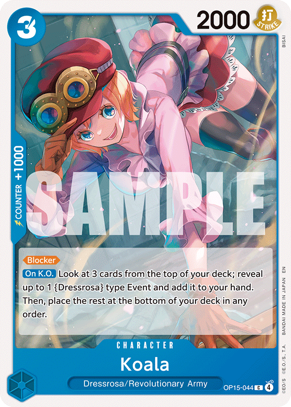 Koala OP15-044 – Adventure on Kami's Island
