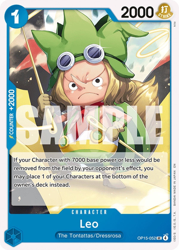 Leo OP15-052 – Adventure on Kami's Island