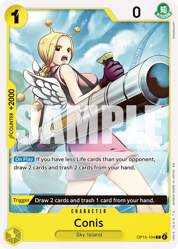 Conis OP15-104 – Adventure on Kami's Island