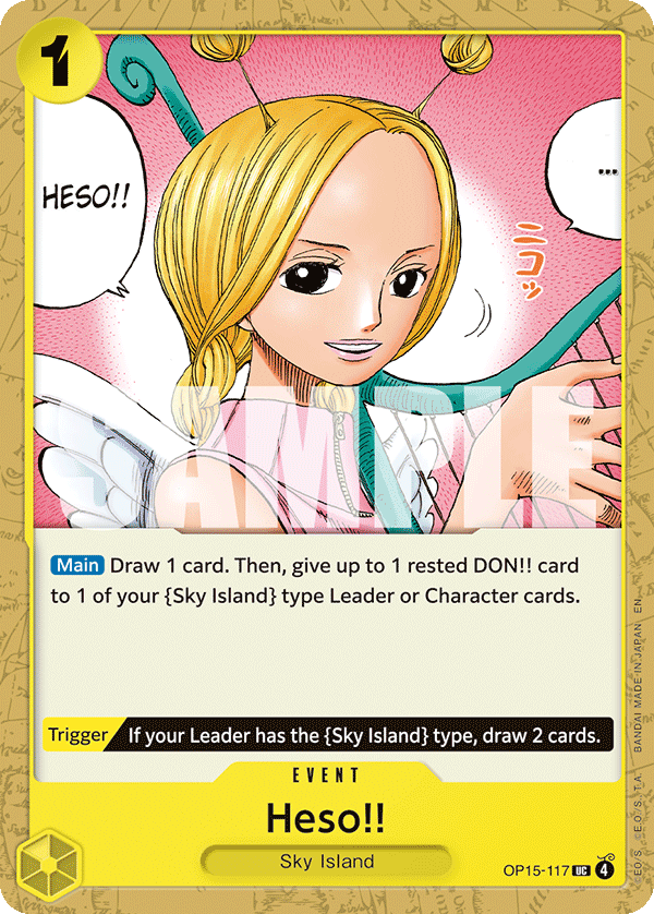 Heso!! OP15-117 – Adventure on Kami's Island