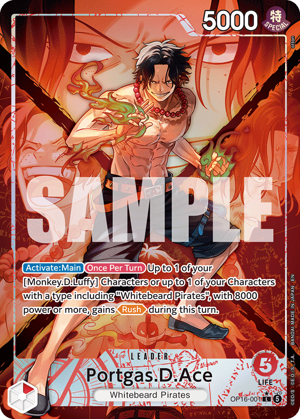Portgas.D.Ace (001) (Alternate Art) OP16-001_p1