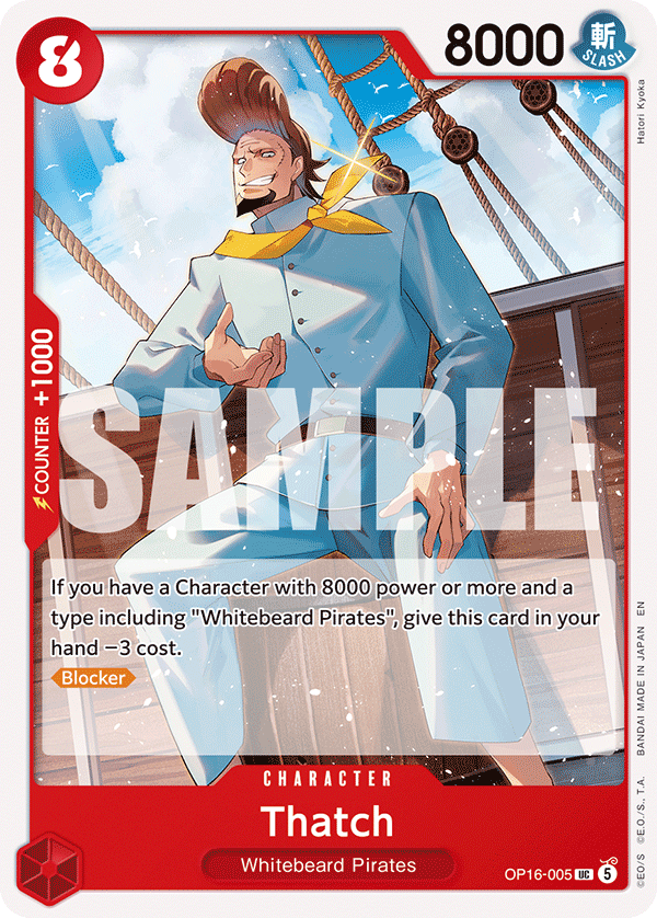 Thatch OP16-005 – The Time of Battle