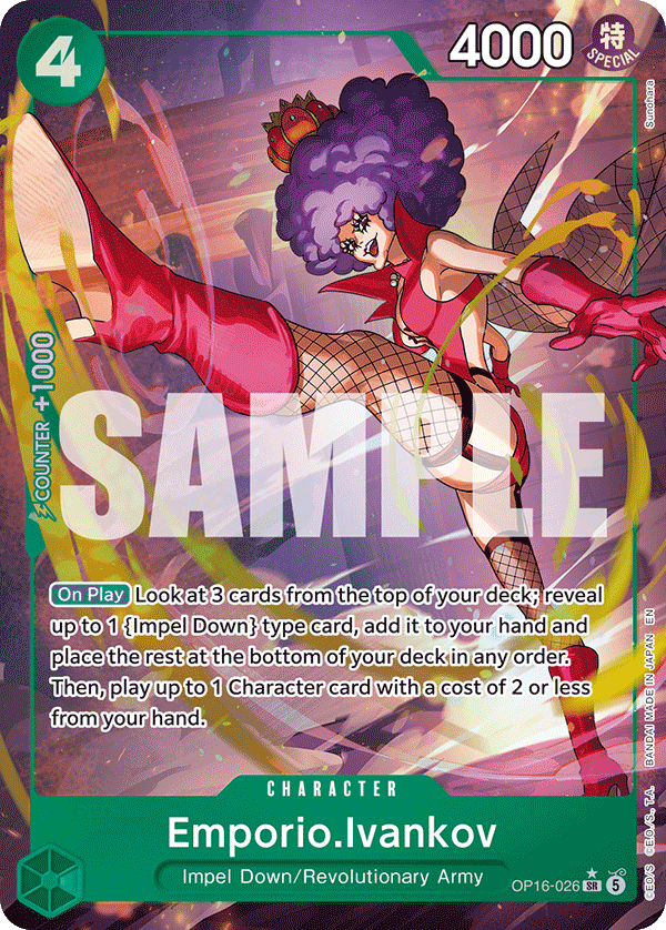 Emporio.Ivankov (026) (Alternate Art) OP16-026_p1