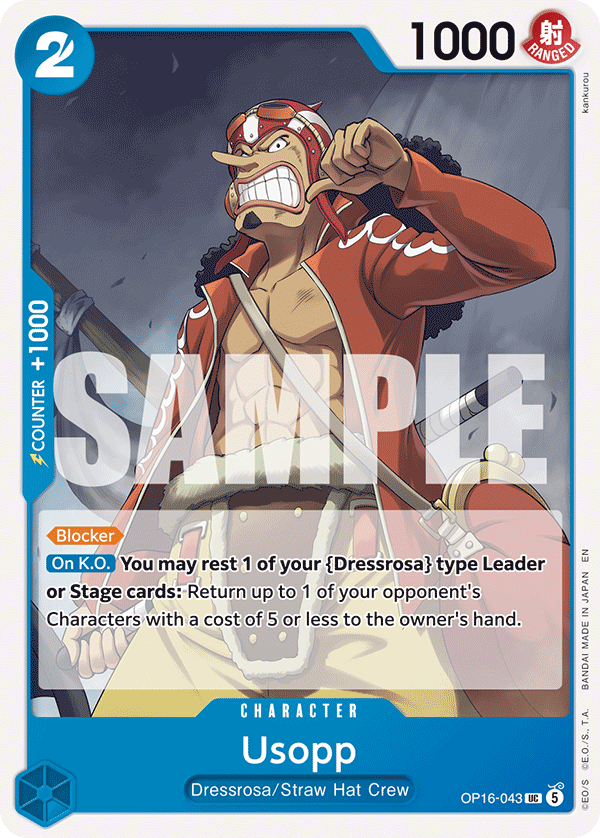 Usopp OP16-043 – The Time of Battle
