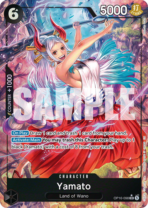 Yamato (098) (Alternate Art) OP16-098_p1