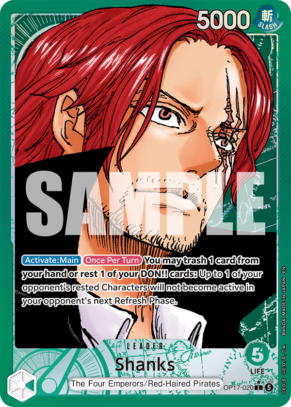 Shanks (020) (Alternate Art) OP17-020_p1