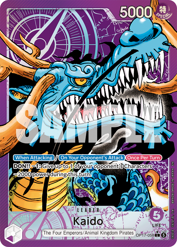 Kaido (058) (Alternate Art) OP17-058_p1