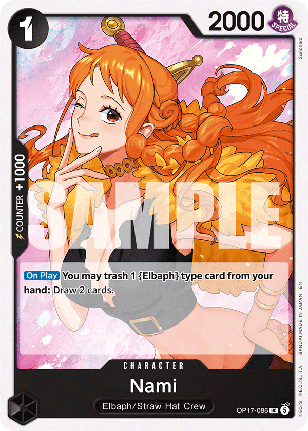 Nami (086) OP17-086