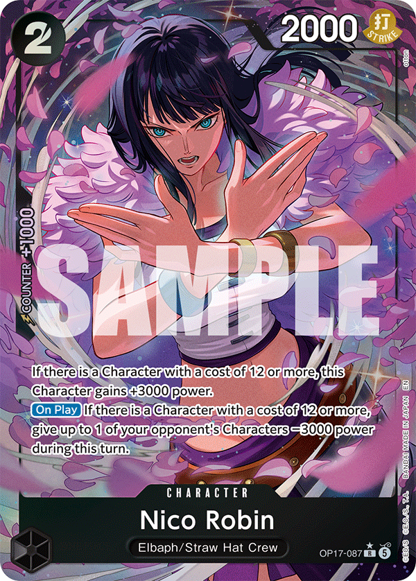 Nico Robin (Alternate Art) OP17-087_p1
