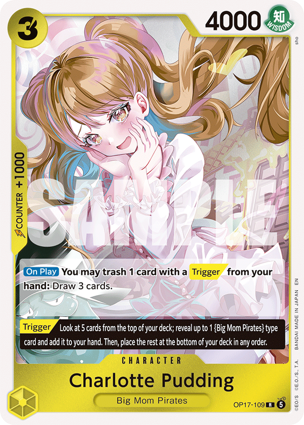 Charlotte Pudding OP17-109 – The World's Strongest Warriors