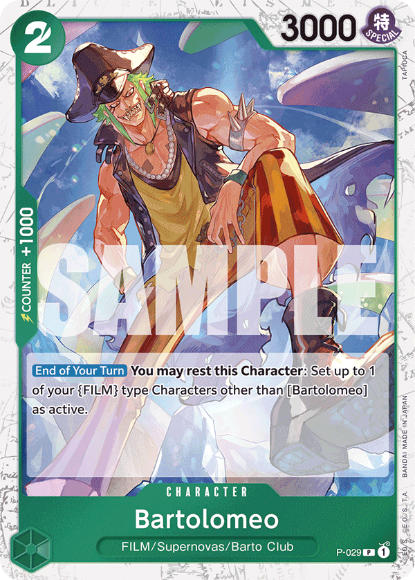Bartolomeo (P-029) (Jolly Roger Foil) (alternativ bild) P-029_p3