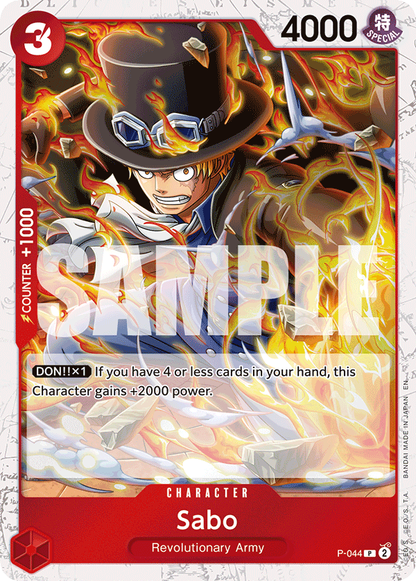 Sabo - P-044 (Pirate Foil) P-044