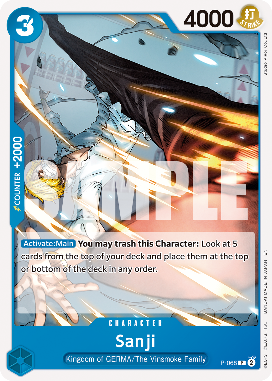 Sanji - P-068 (Reprint) (alternativ bild) P-068_r1