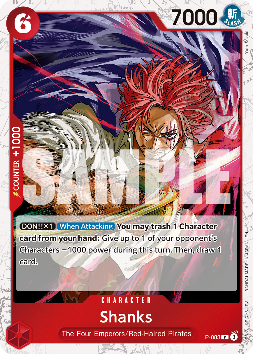 Shanks - P-083 (Pirate Foil) (alternativ bild) P-083_p3