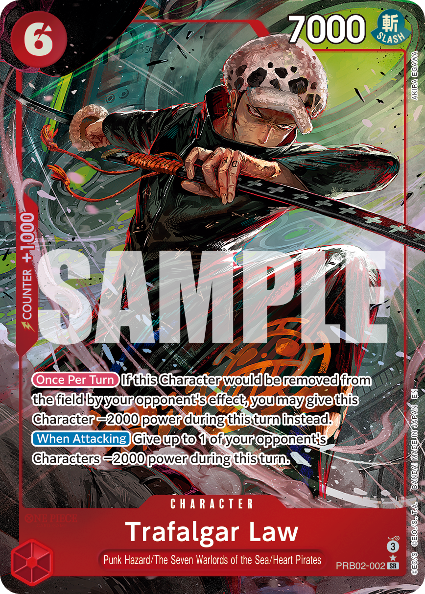 Trafalgar Law - PRB02-002 (Alternate Art) PRB02-002_p1