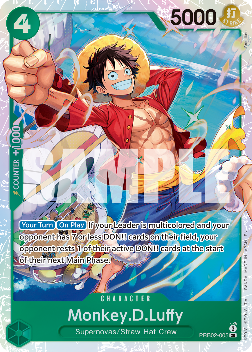 Monkey.D.Luffy - PRB02-005 PRB02-005