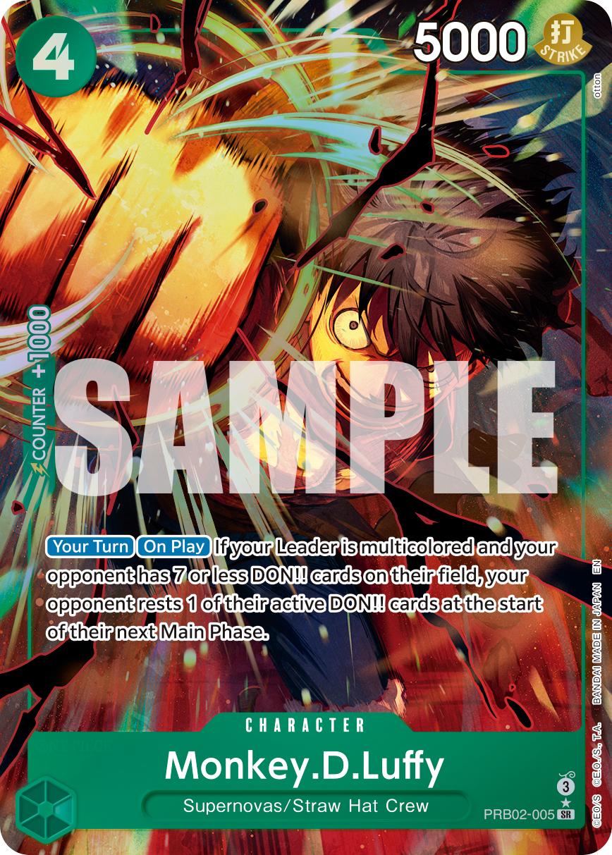 Monkey.D.Luffy - PRB02-005 (Alternate Art) PRB02-005_p1