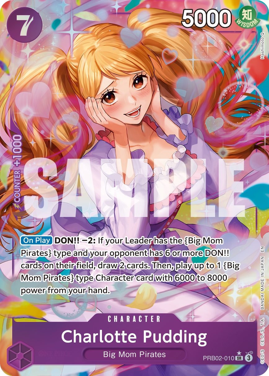 Charlotte Pudding - PRB02-010 (Alternate Art) PRB02-010_p1