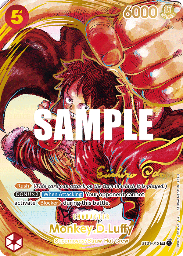 Monkey.D.Luffy (012) (Alternate Art) (Gold-Stamped Signature) ST01-012_p3