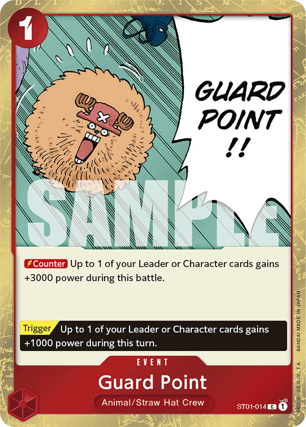 Guard Point (Jolly Roger Foil) (alternativ bild) ST01-014_p2