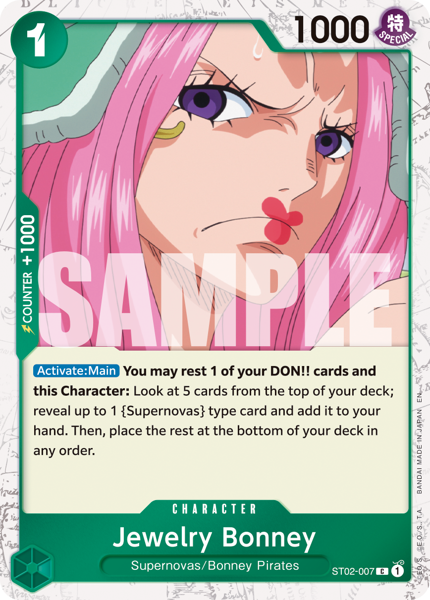 Jewelry Bonney - ST02-007 (Pirate Foil) (alternativ bild) ST02-007_p3