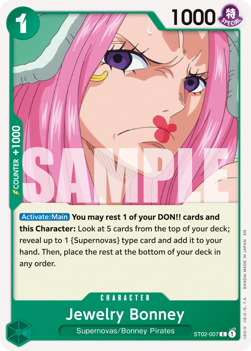 Jewelry Bonney - ST02-007 (Reprint) (alternativ bild) ST02-007_r1