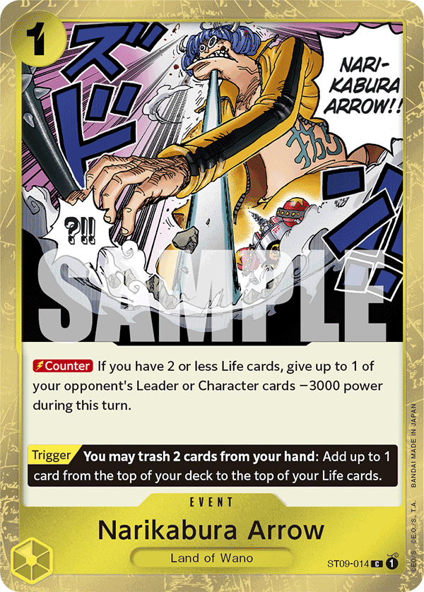 Narikabura Arrow (Jolly Roger Foil) (alternativ bild) ST09-014_p2