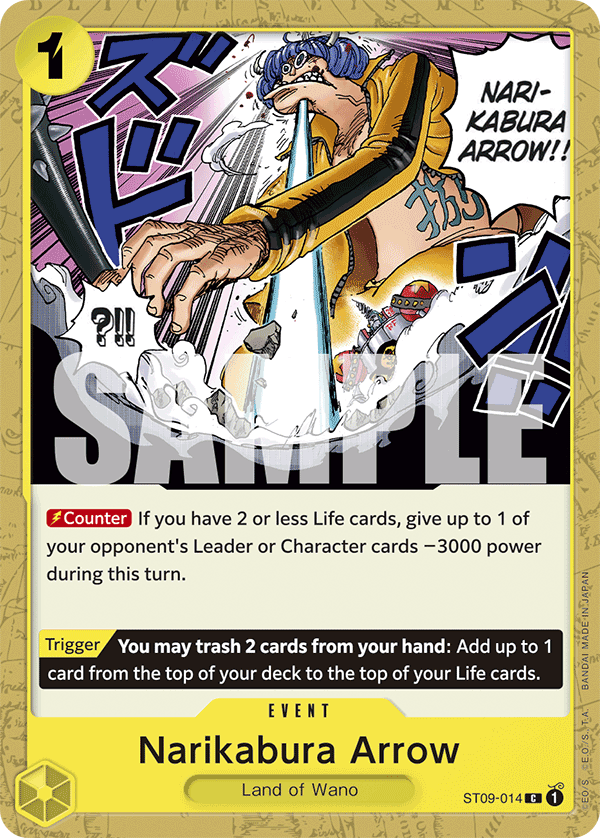 Narikabura Arrow (alternativ bild) ST09-014_r1