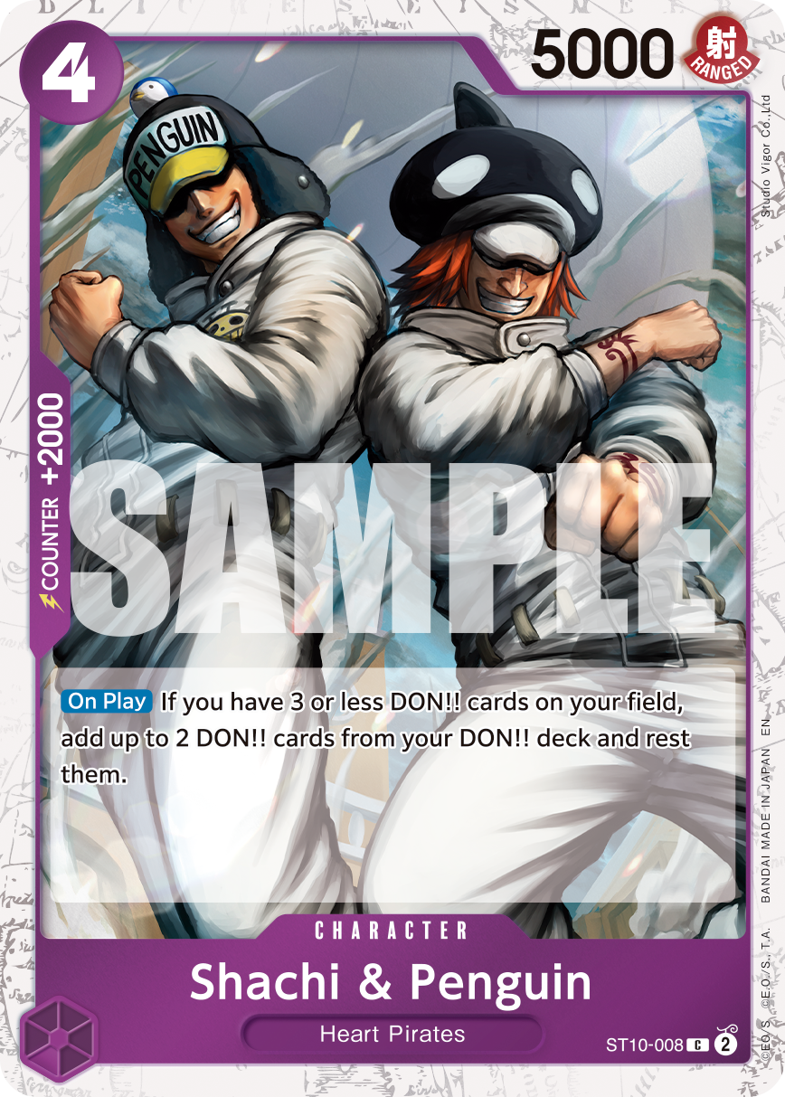 Shachi & Penguin (Pirate Foil) (alternativ bild) ST10-008_p3