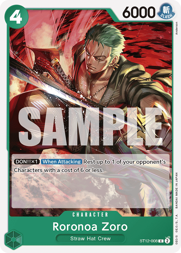 Roronoa Zoro ST12-008