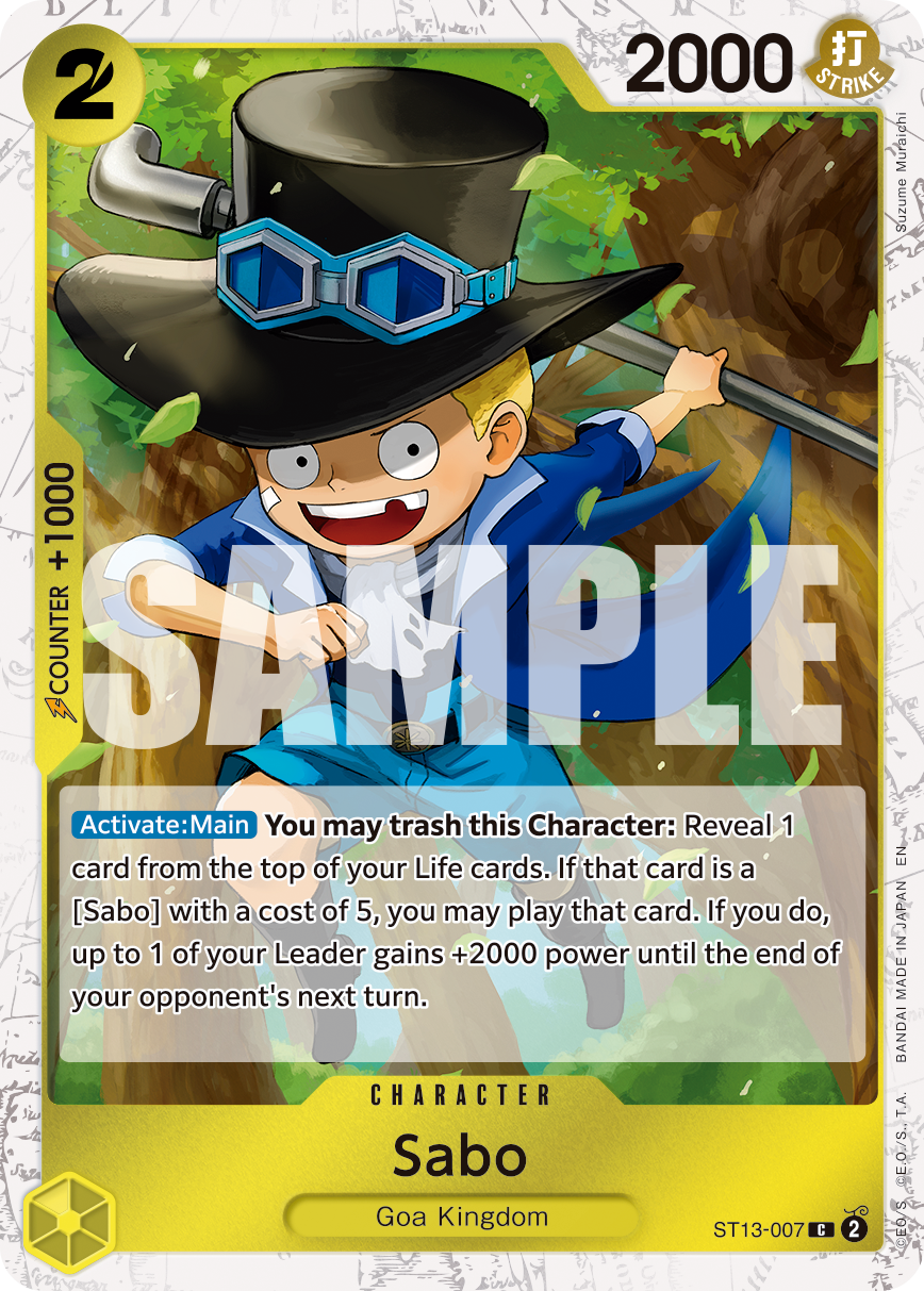 Sabo - ST13-007 (Pirate Foil) (alternativ bild) ST13-007_p2