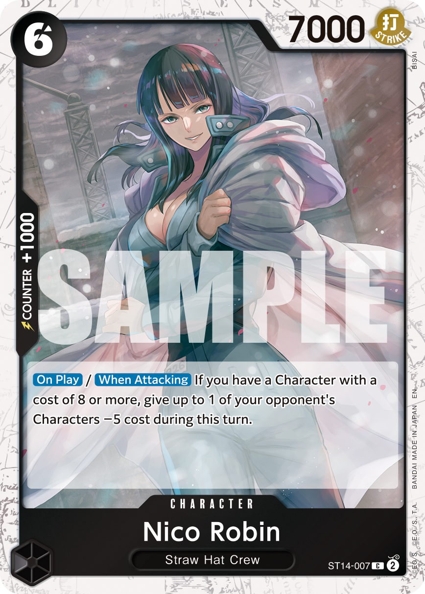 Nico Robin - ST14-007 (Pirate Foil) (alternativ bild) ST14-007_p1